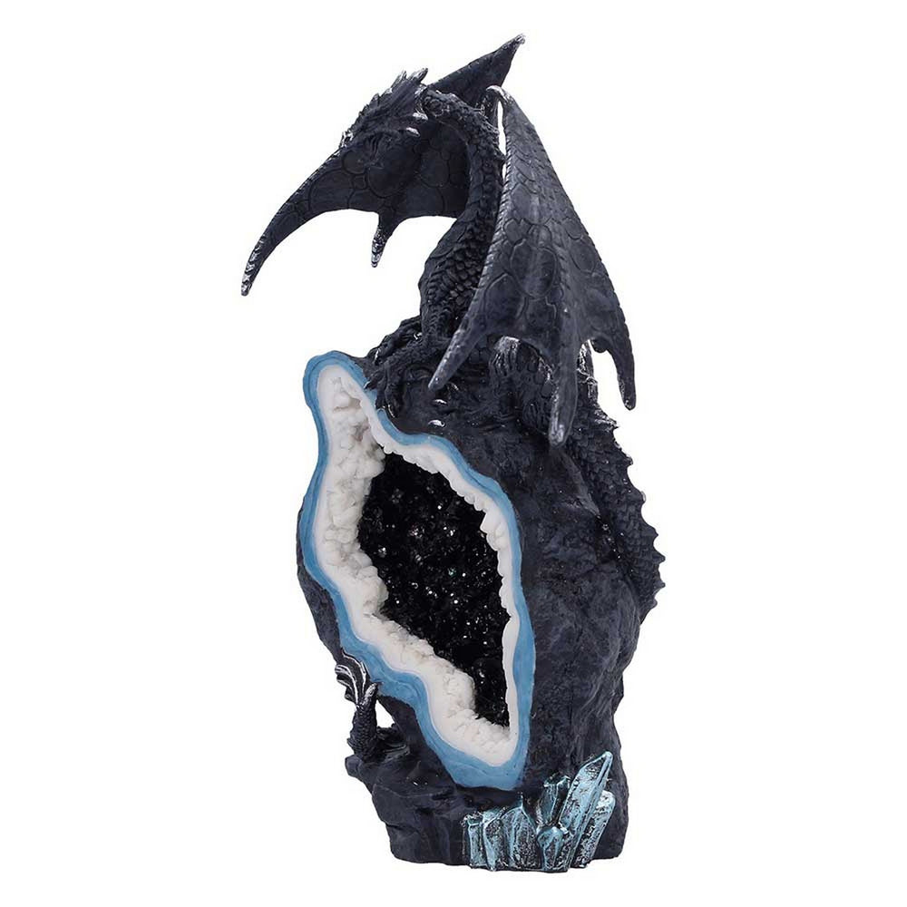 Midnight Custodian Light Up Dragon Figurine S7449A26