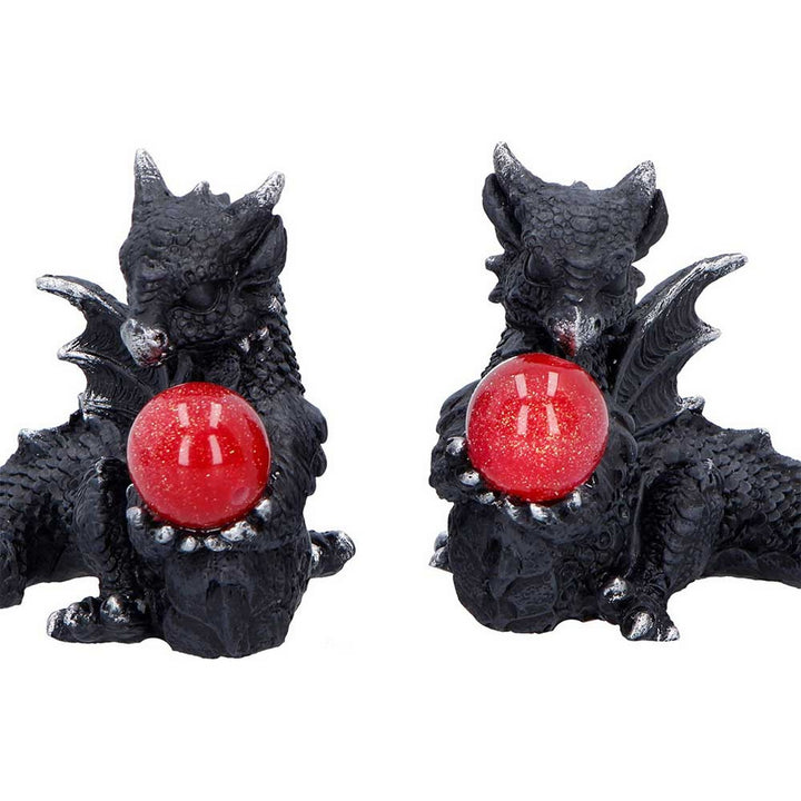 Midnight Treasures Mini Dragon Figurine Set of 4 S7451A26