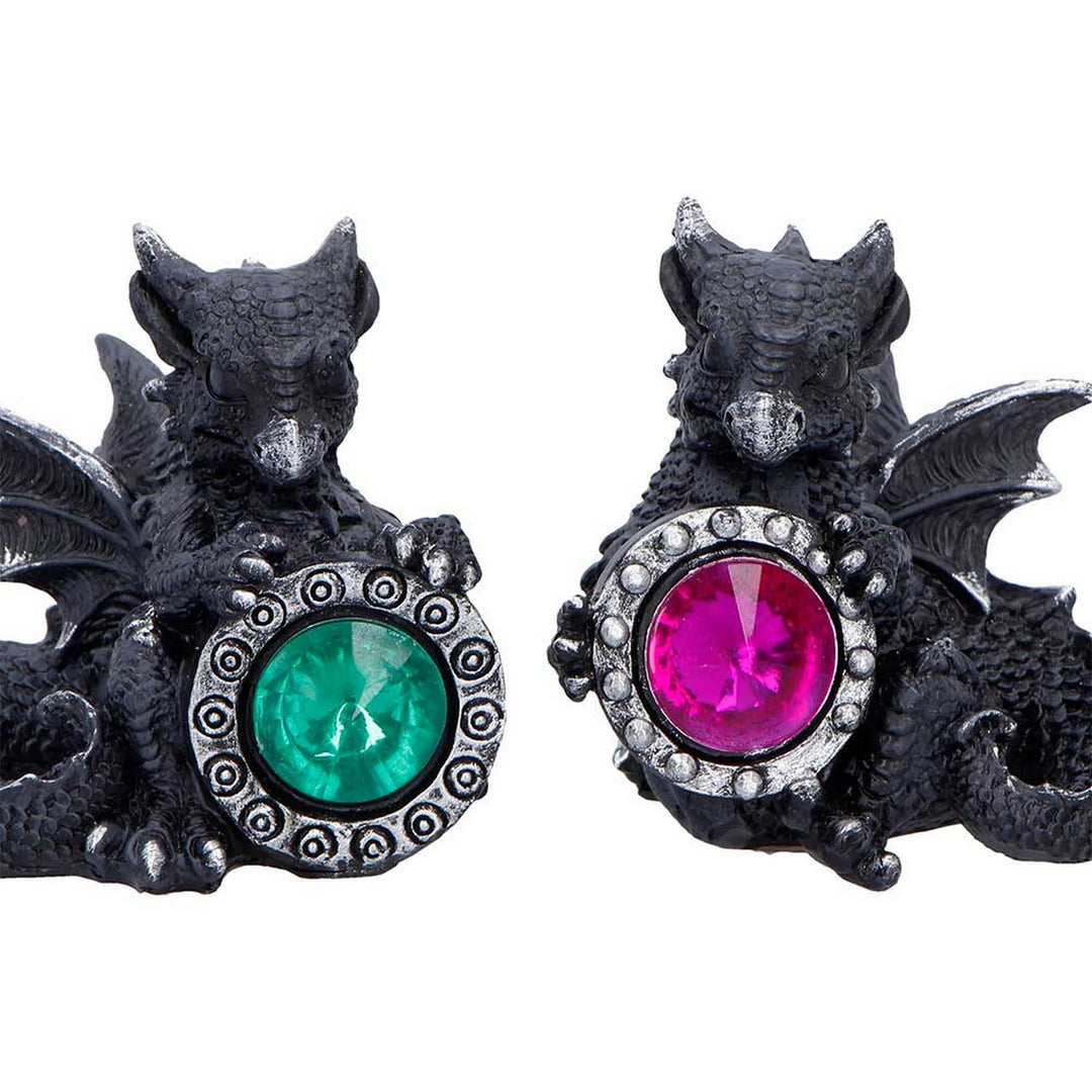Midnight Reward Mini Dragon Figurine Set of 4 S7452A26
