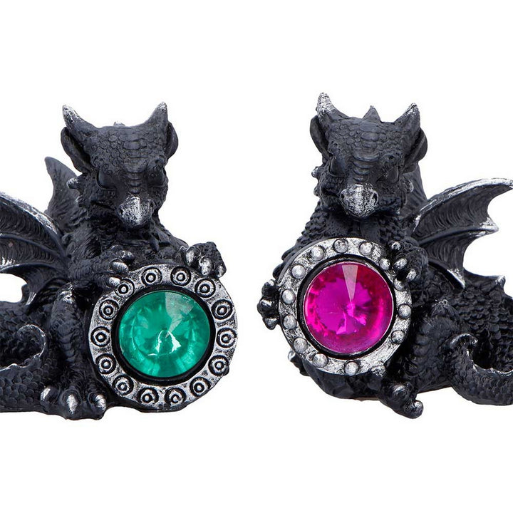 Midnight Reward Mini Dragon Figurine Set of 4 S7452A26