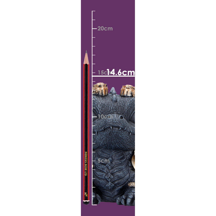 Gearling Black Steampunk Dragon 14.6cm S7637B26