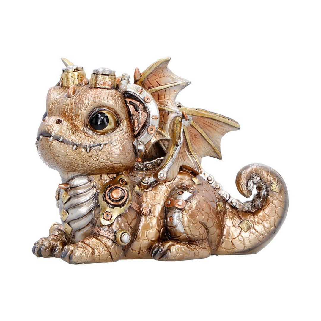 Gearling Gold Steampunk Dragon 15cm S7638B26