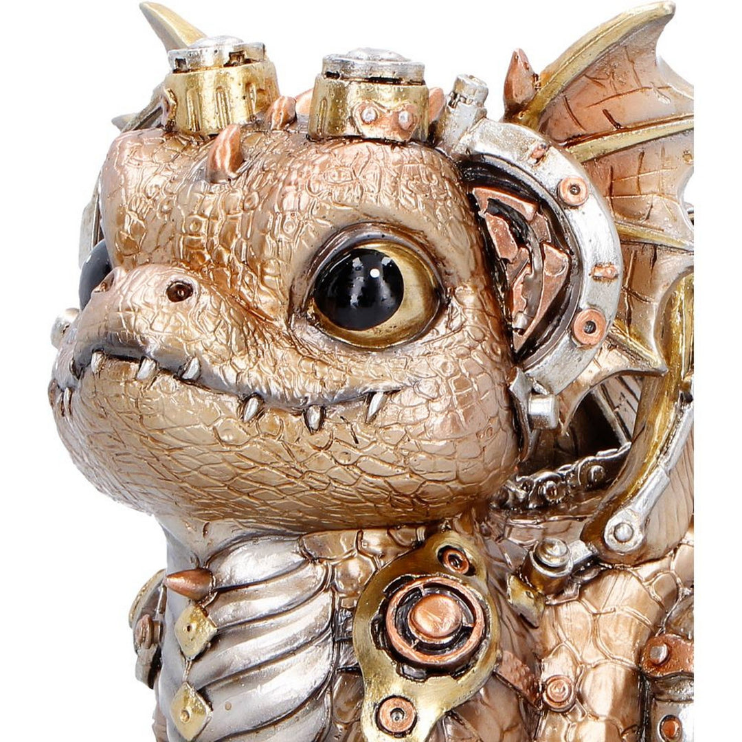 Gearling Gold Steampunk Dragon 15cm S7638B26