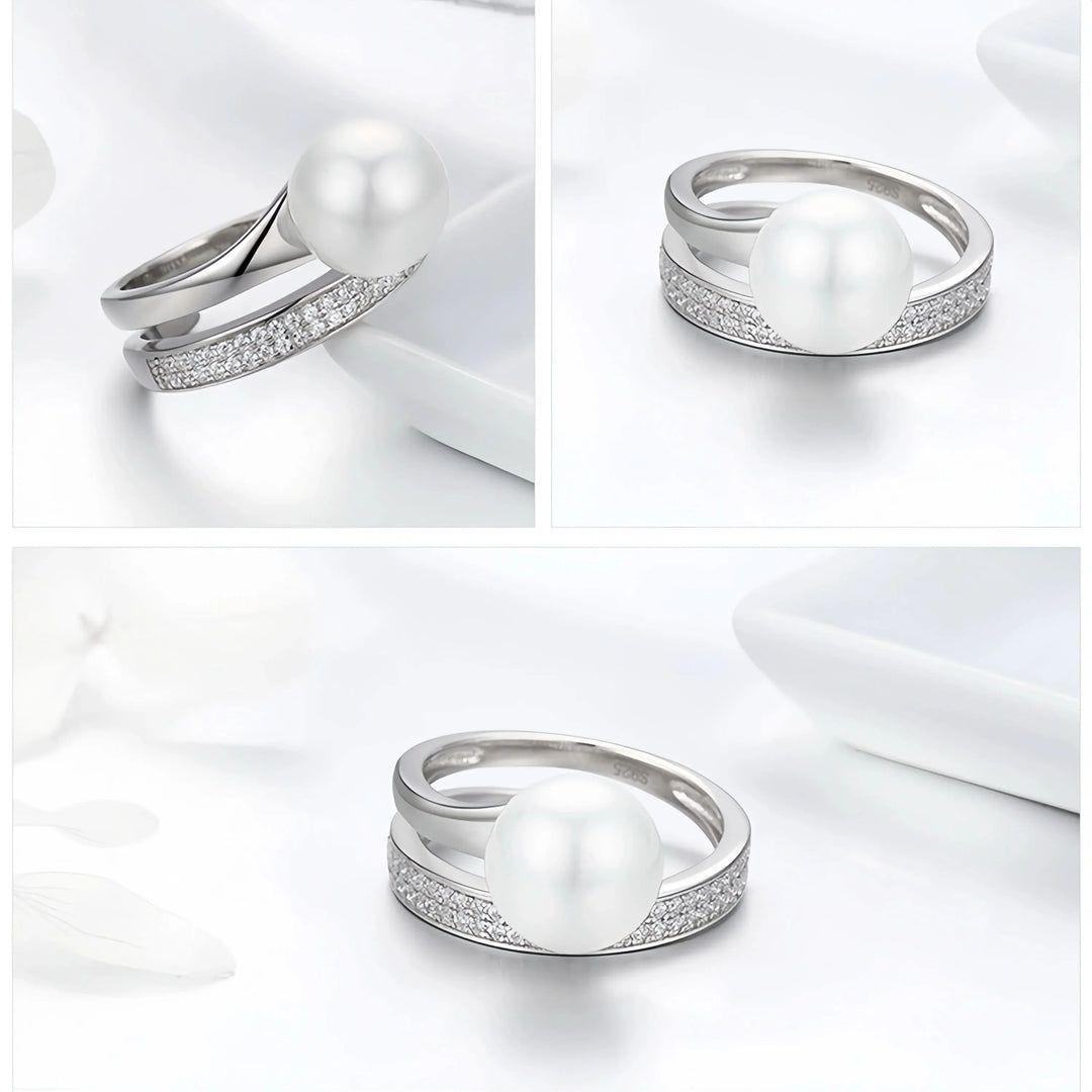 Adjustable Shell Beads Ring