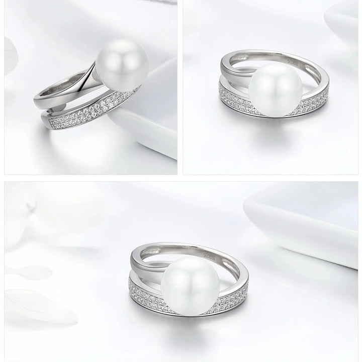 Adjustable Shell Beads Ring
