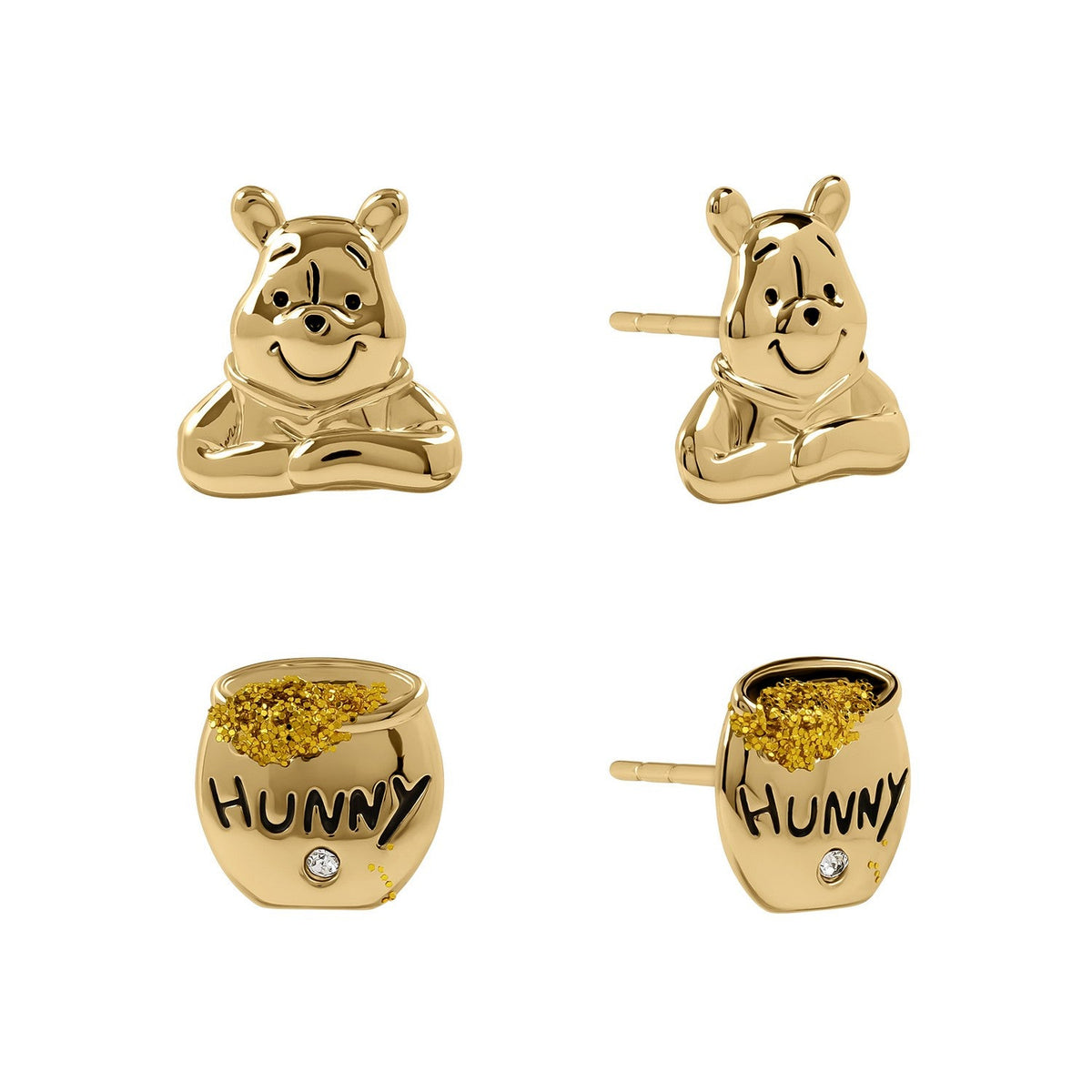 Disney Winnie The Pooh Gold Set Yellow Earring SF00824YRWL.PH