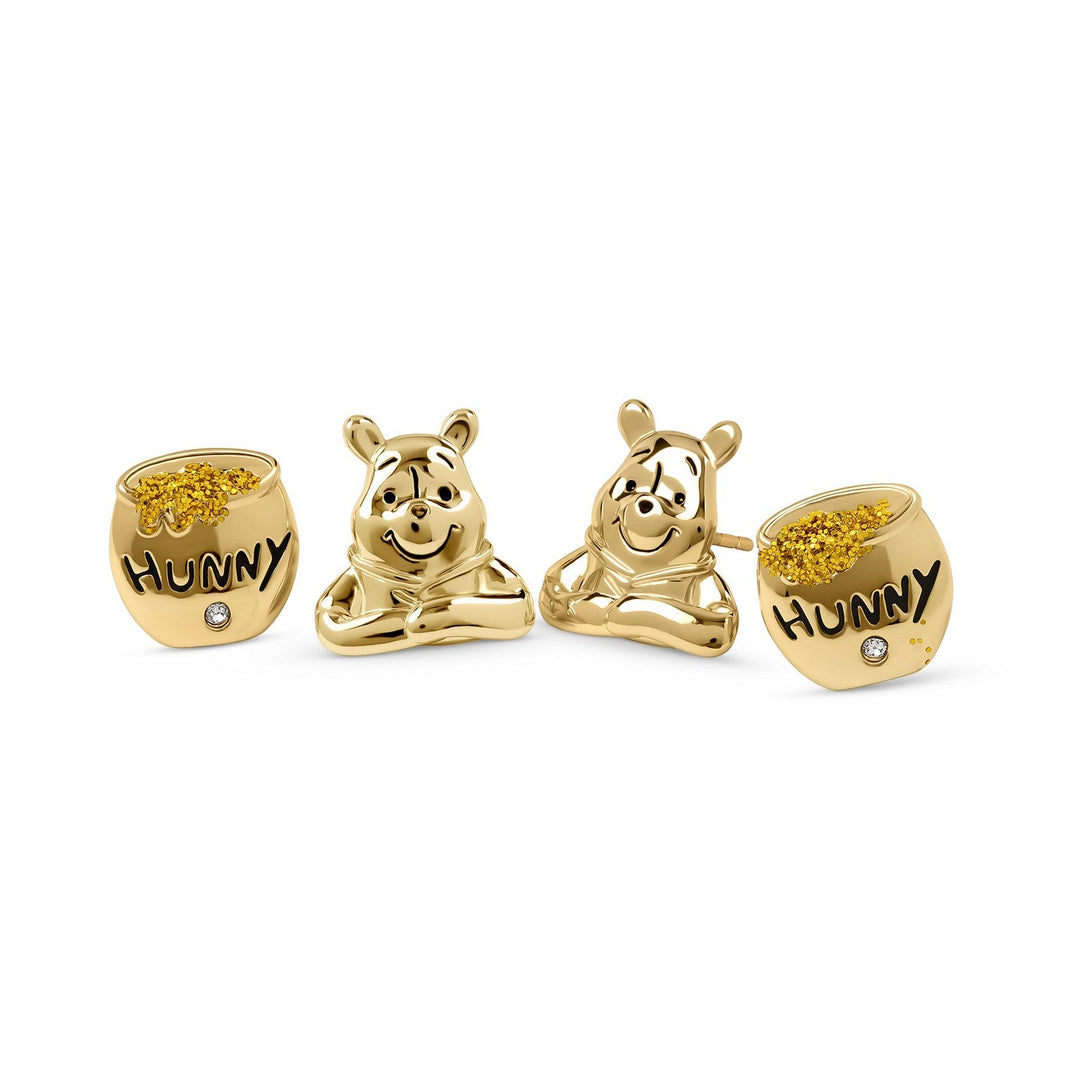 Disney Winnie The Pooh Gold Set Yellow Earring SF00824YRWL.PH