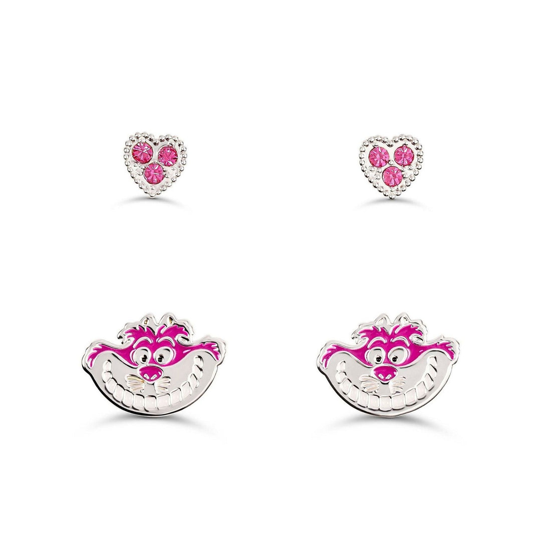 Disney Cheshire Cat 2 Pair With Stones Earring SF00900SRRL.PH