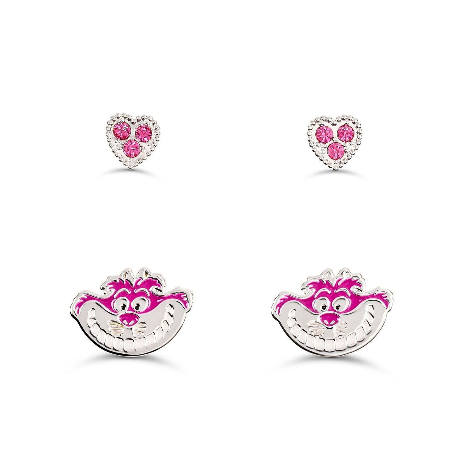 Disney Cheshire Cat 2 Pair With Stones Earring SF00900SRRL.PH