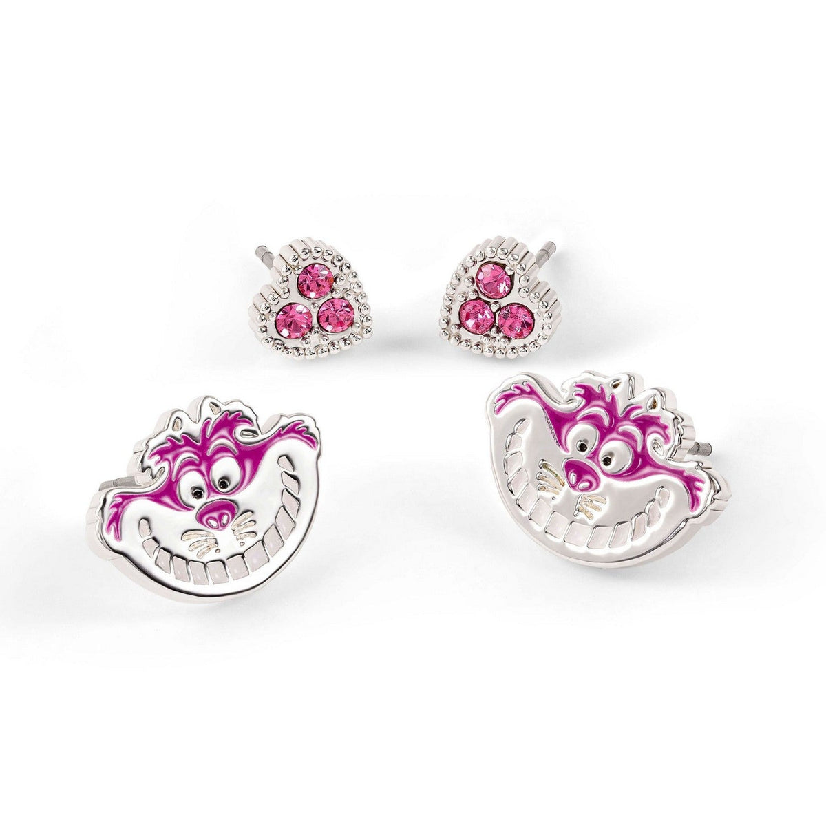 Disney Cheshire Cat 2 Pair With Stones Earring SF00900SRRL.PH