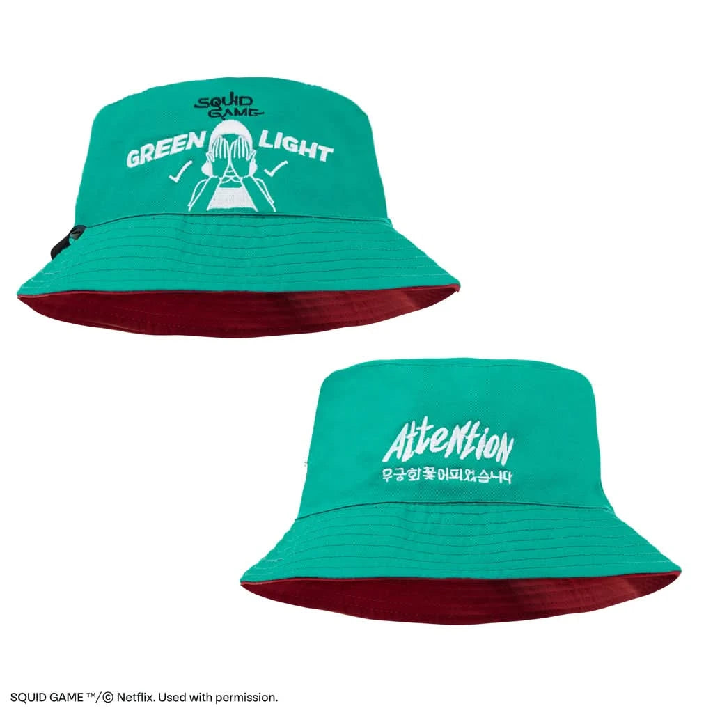 Squid Game Red Light, Green Light Bucket Hat CR2651