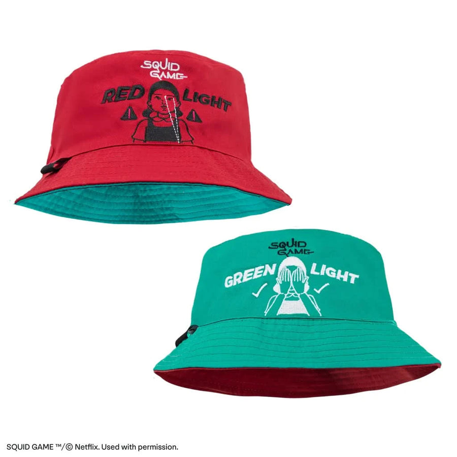 Squid Game Red Light, Green Light Bucket Hat CR2651