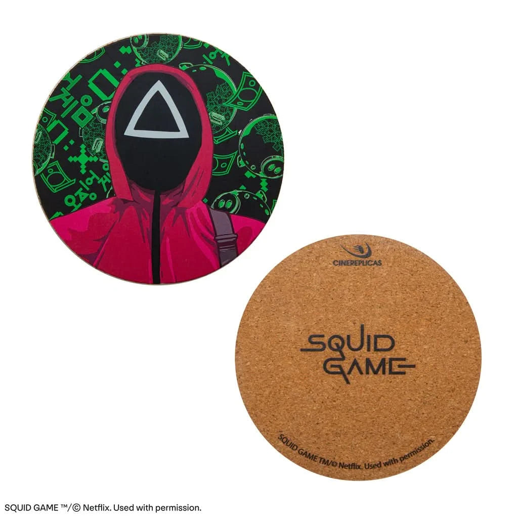 Squid Game Set Of 4 Squid Game Coasters CR4141