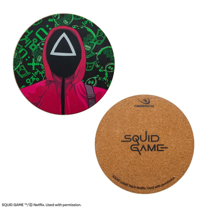 Squid Game Set Of 4 Squid Game Coasters CR4141