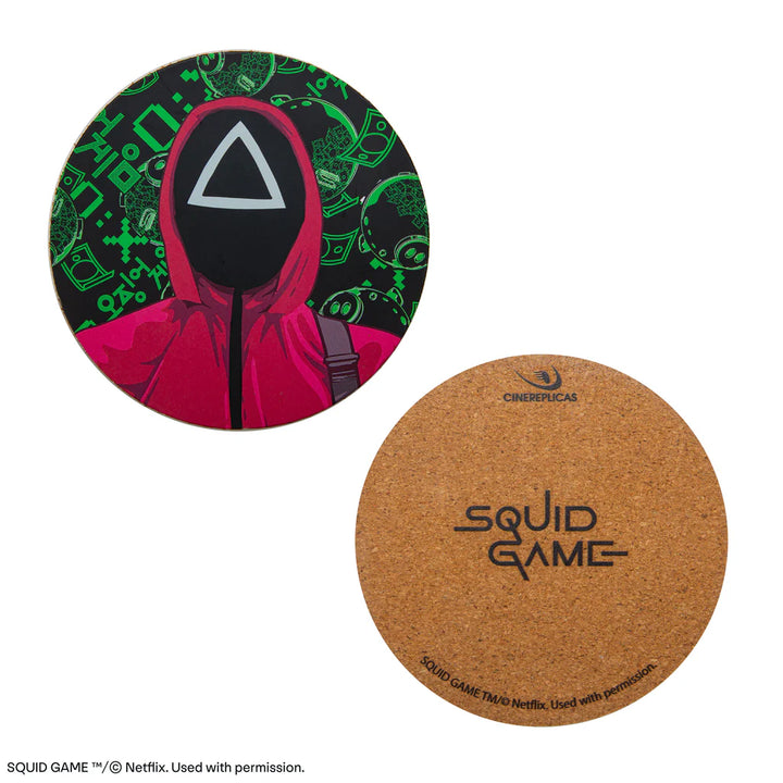 Squid Games Coaster Set of 4  Squid Game CR4141