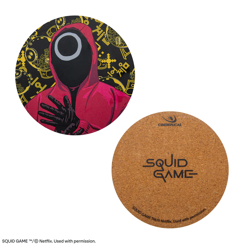 Squid Games Coaster Set of 4  Squid Game CR4141