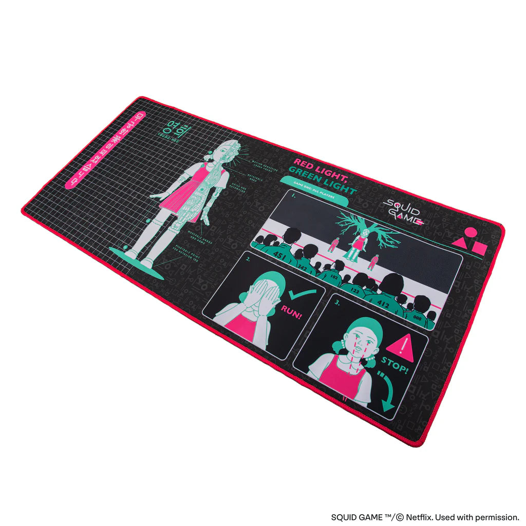Squid Games Desk Mat Young-Hee Blueprint CR2542