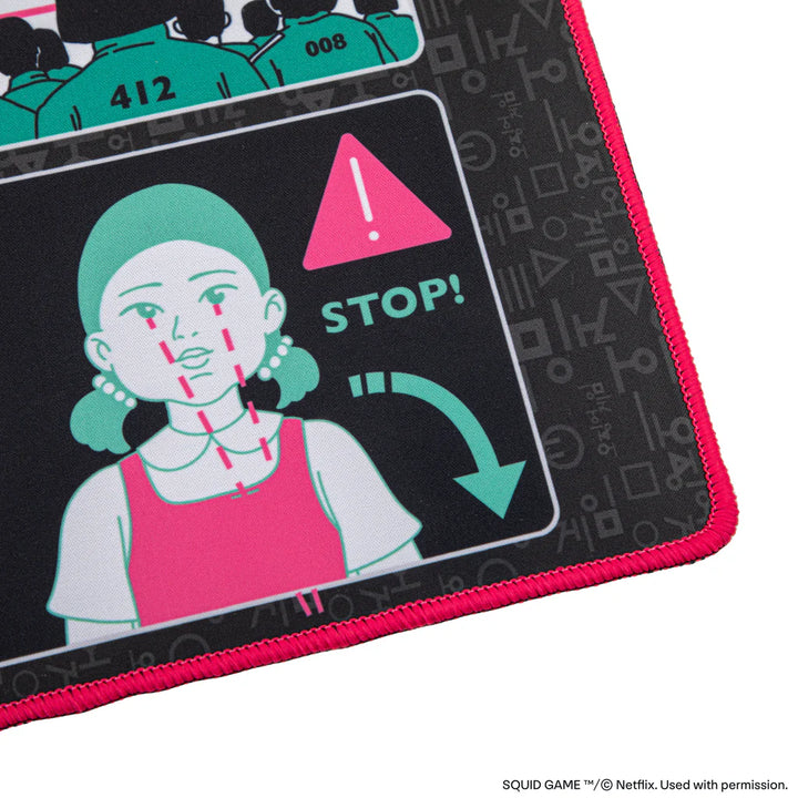 Squid Games Desk Mat Young-Hee Blueprint CR2542