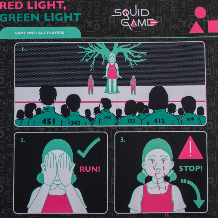 Squid Games Desk Mat Young-Hee Blueprint CR2542