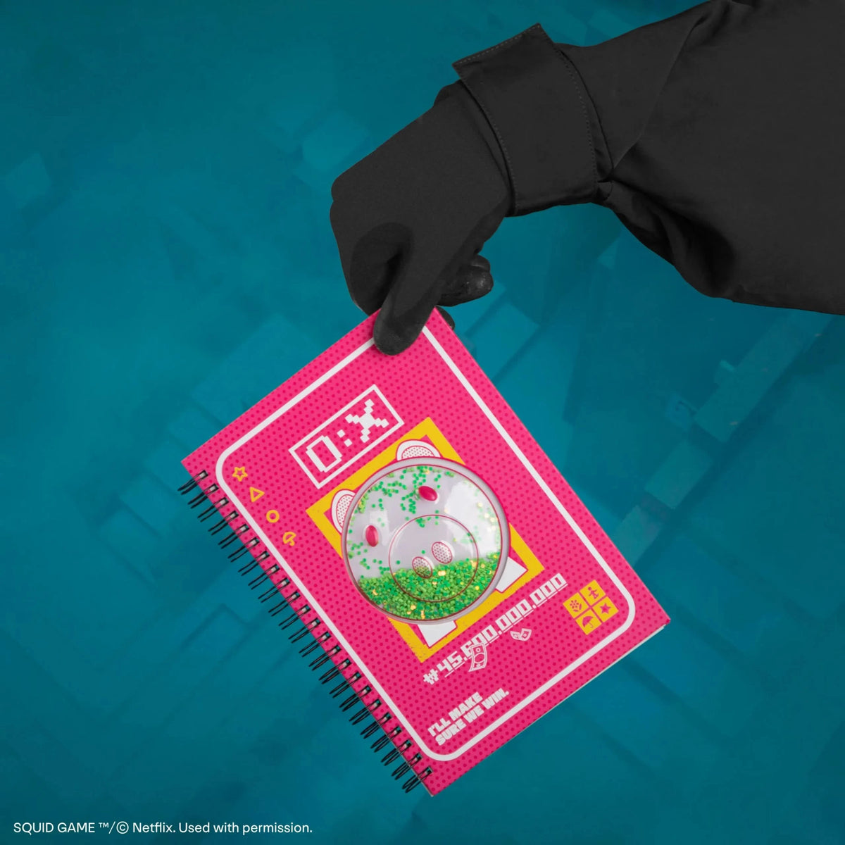 Squid Game Piggy Bank Hardcover Notebook CR5151