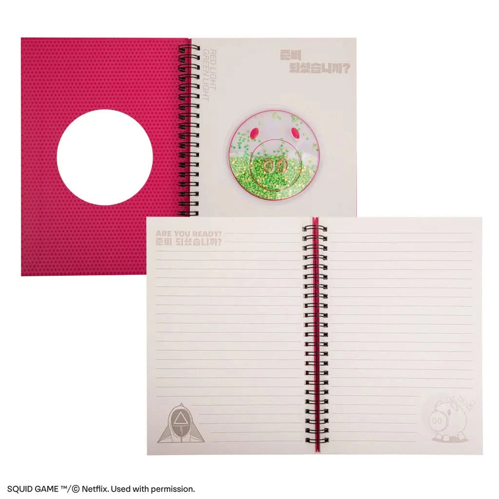 Squid Game Piggy Bank Hardcover Notebook CR5151