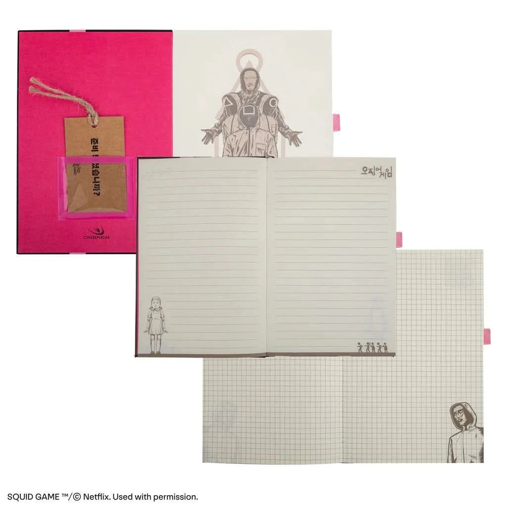 Squid Game Coffin Hardcover Notebook CR5150