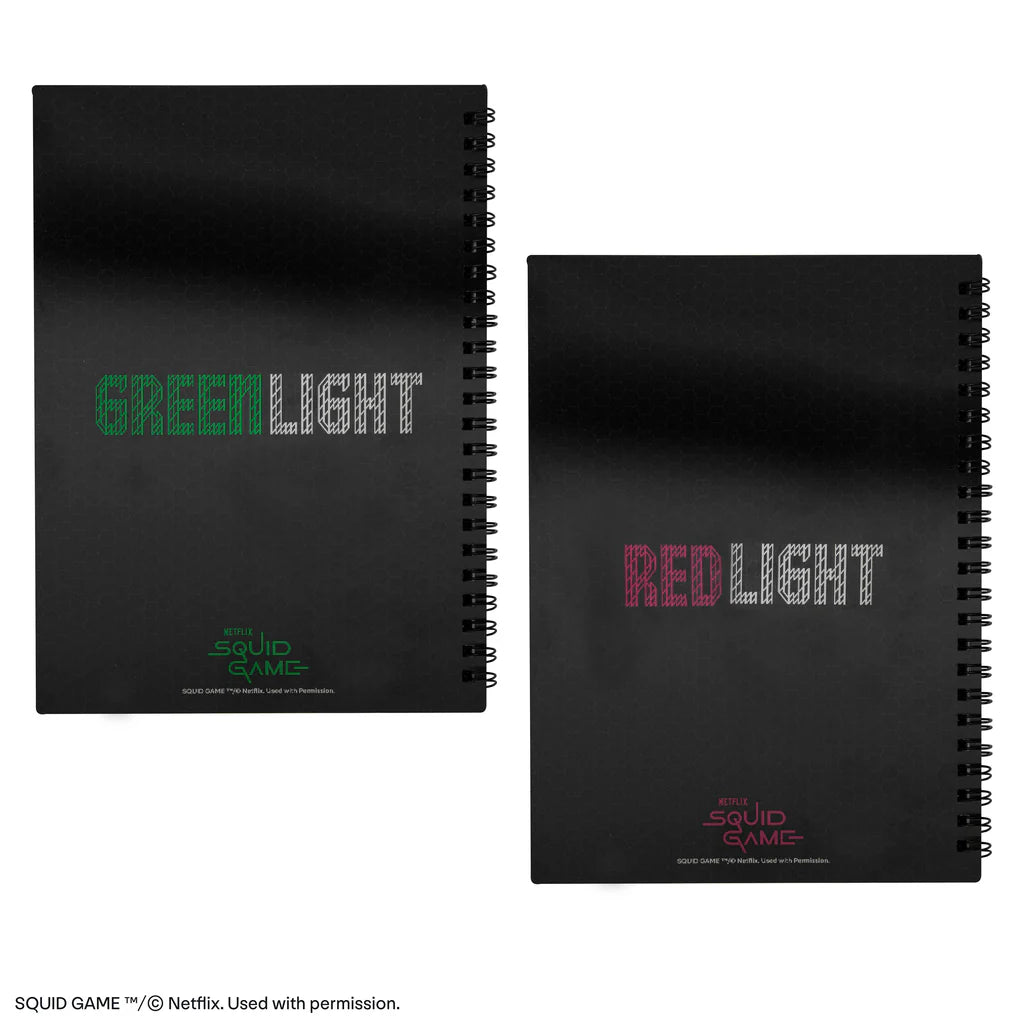Squid Games Lenticular Softcover Notebook  Red Light, Green Light CR5148