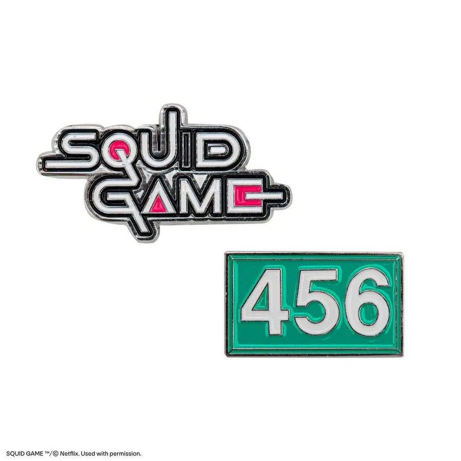 Squid Game Set Of 2 Pins Player 456 & Squid Game CR3244