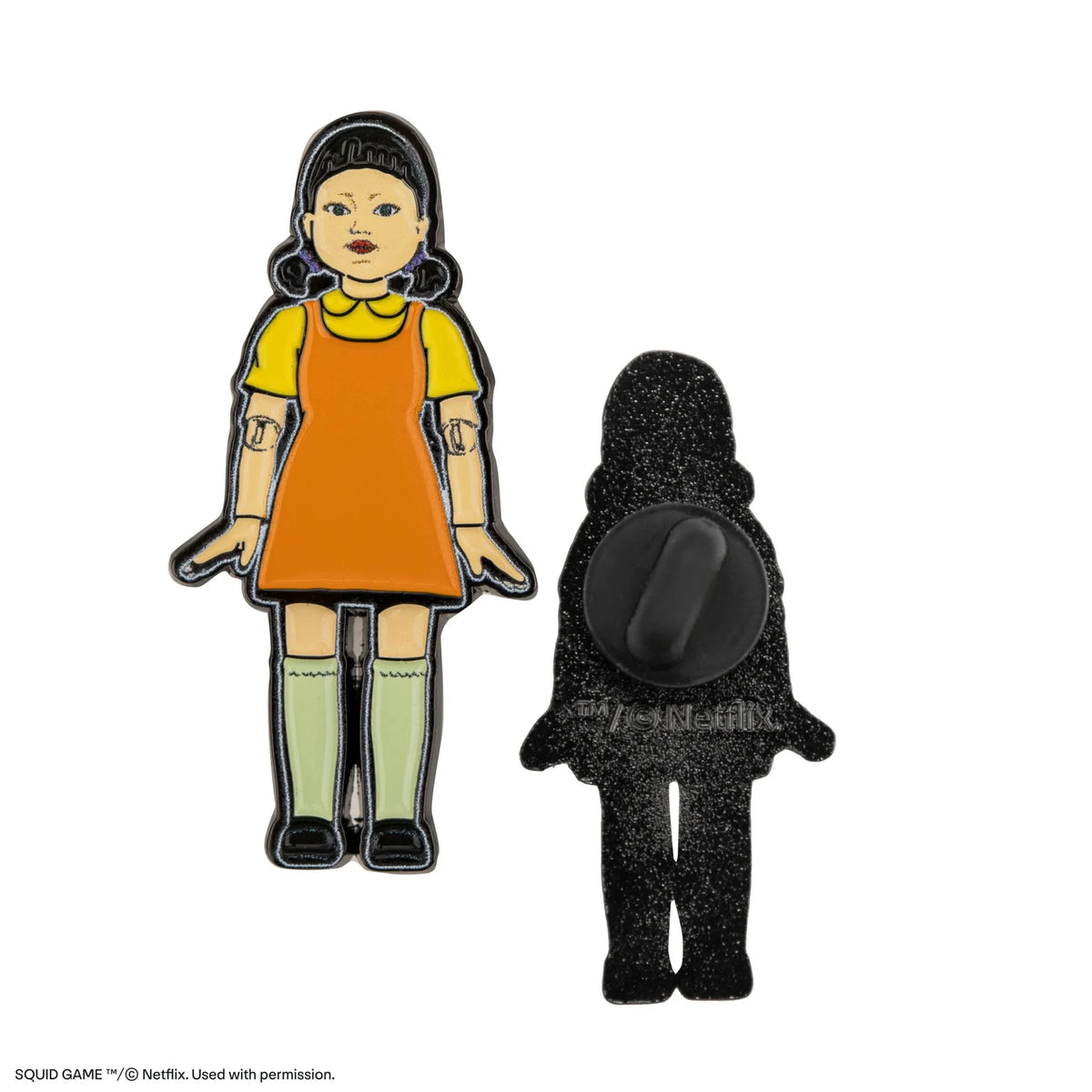 Squid Game Set Of 2 Pins Young-hee & Squid Game Soldier CR3243