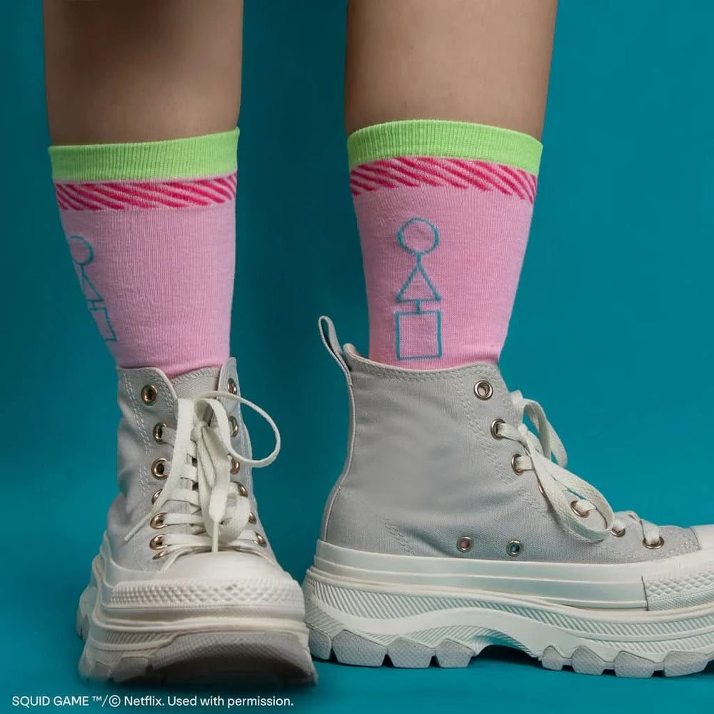 Squid Game Set Of 3 Squid Game Socks CR1645