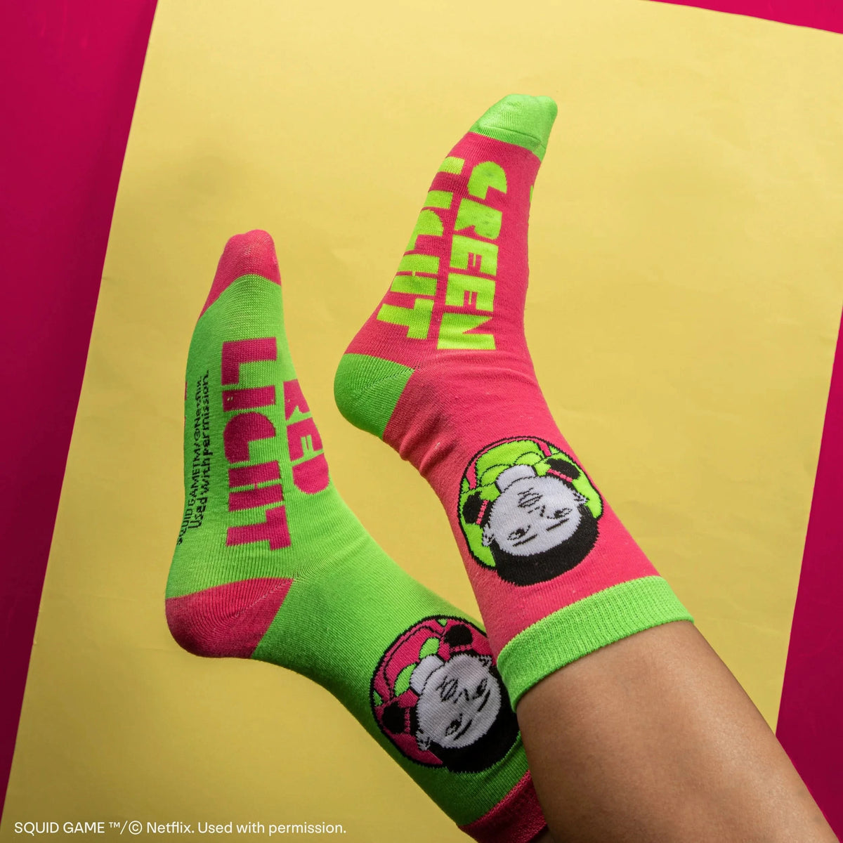 Squid Game Set Of 3 Squid Game Socks CR1645
