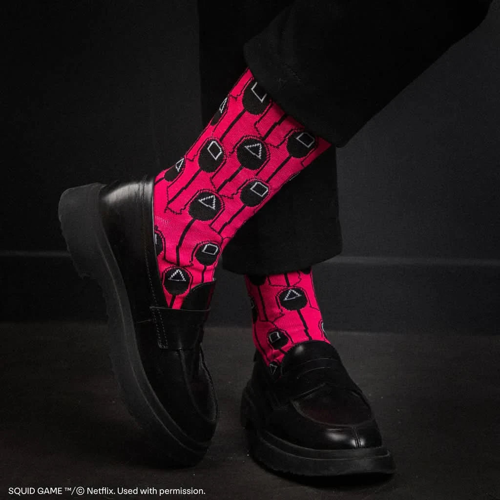 Squid Game Set Of 3 Squid Game Socks CR1645