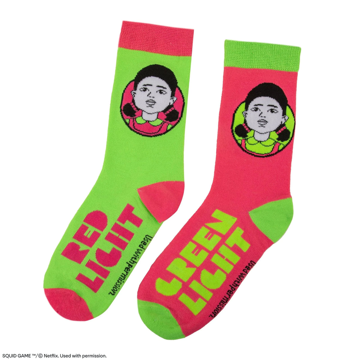 Squid Game Set Of 3 Squid Game Socks CR1645
