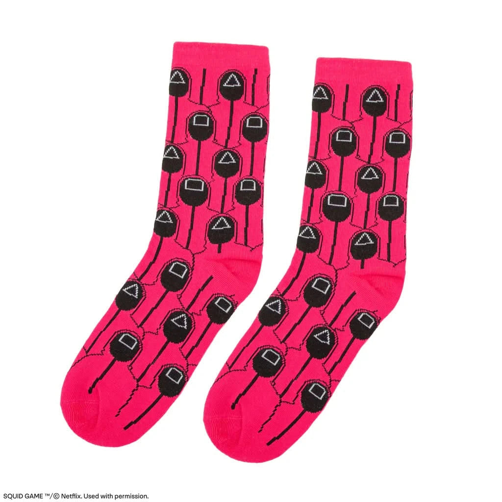Squid Game Set Of 3 Squid Game Socks CR1645