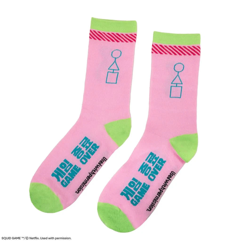 Squid Game Set Of 3 Squid Game Socks CR1645