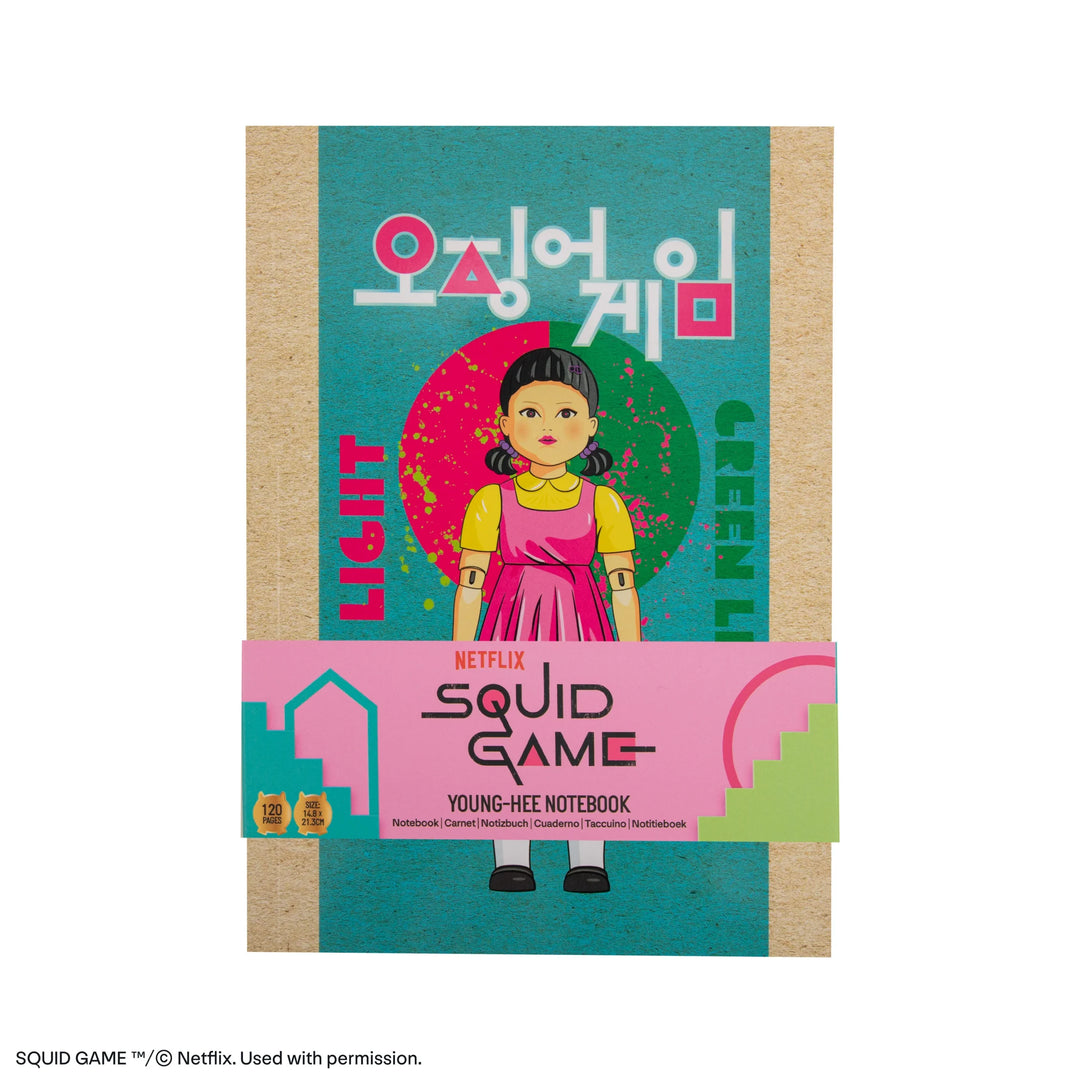 Squid Games Softcover Notebook  Young-hee CR5149