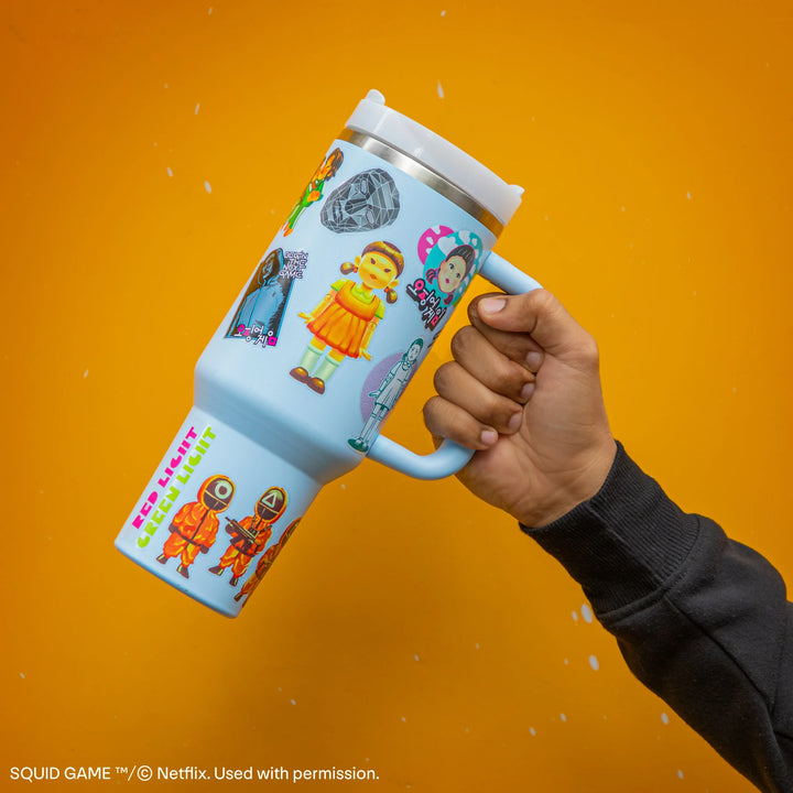 Squid Games Set of 4 Sheets Stickers Squid Game CR5420