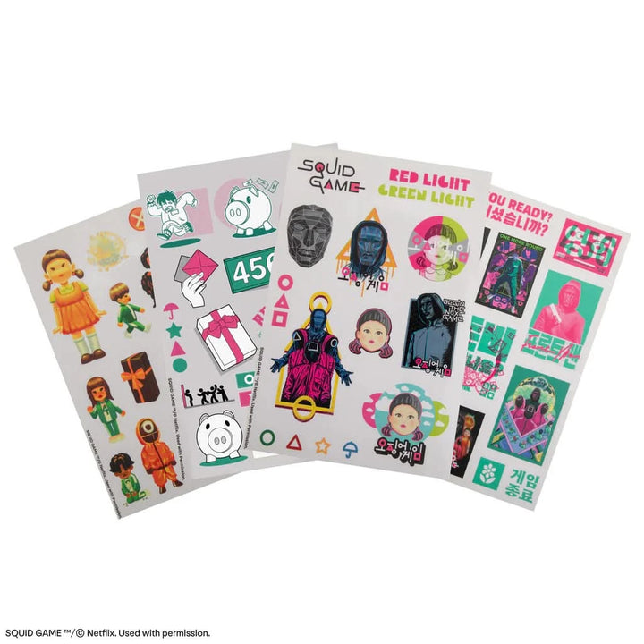 Squid Game Set Of 60 Squid Game Stickers CR5240