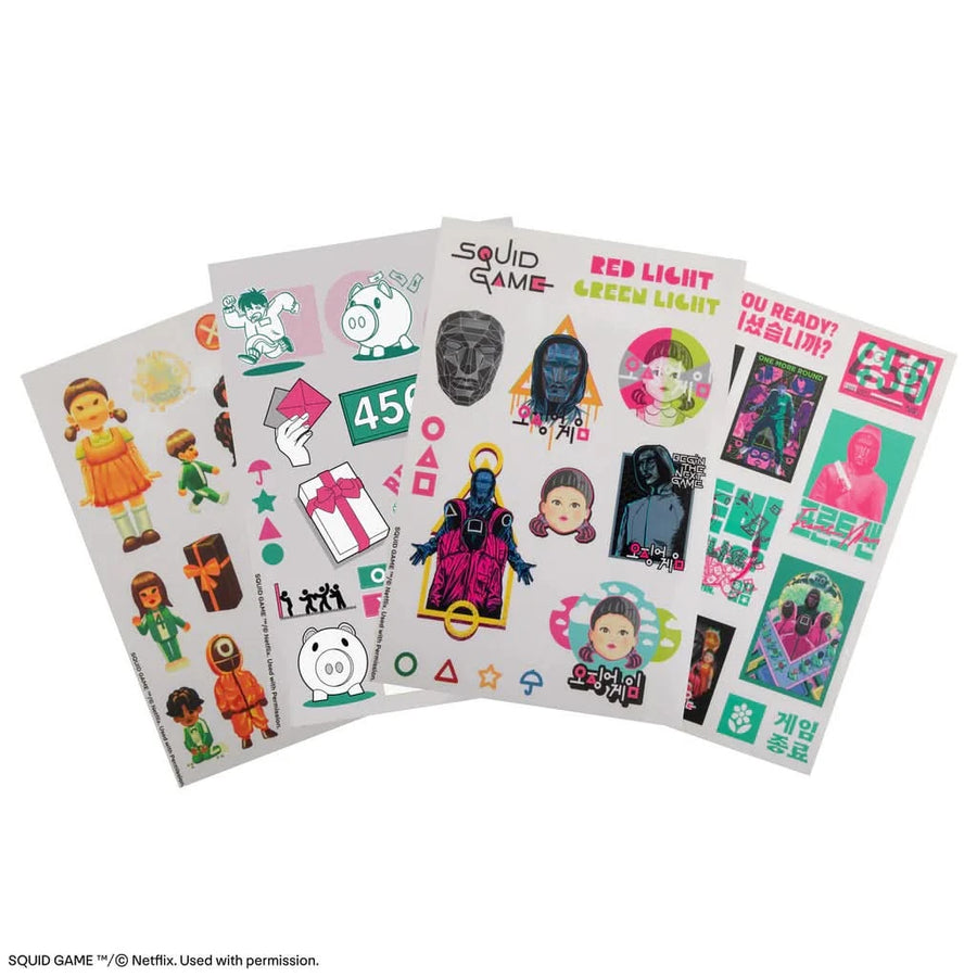 Squid Game Set Of 60 Squid Game Stickers CR5240