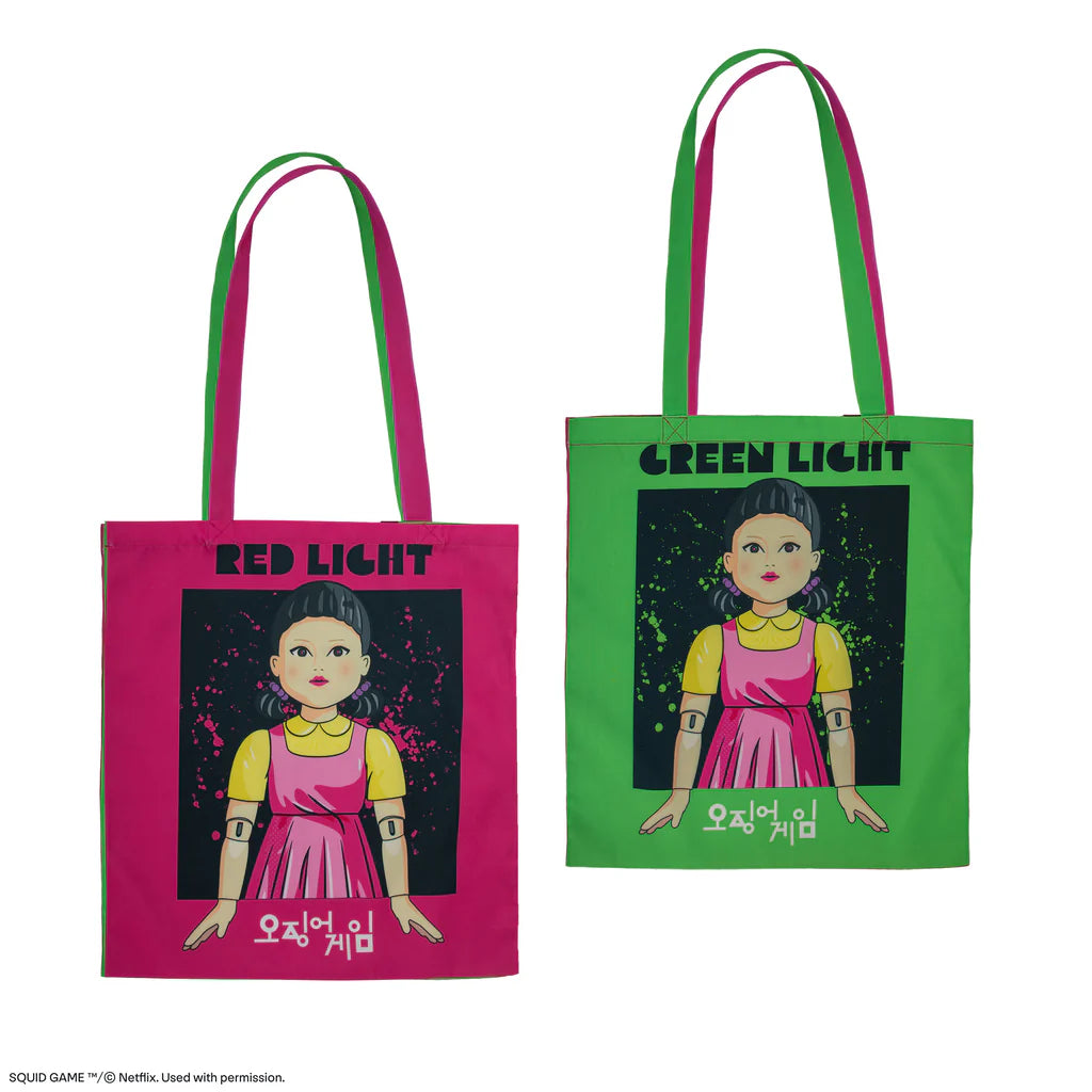 Squid Games Tote Bag  Red light, green light CR2344