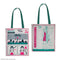 Young-hee Blue Print Tote Bag CR2347
