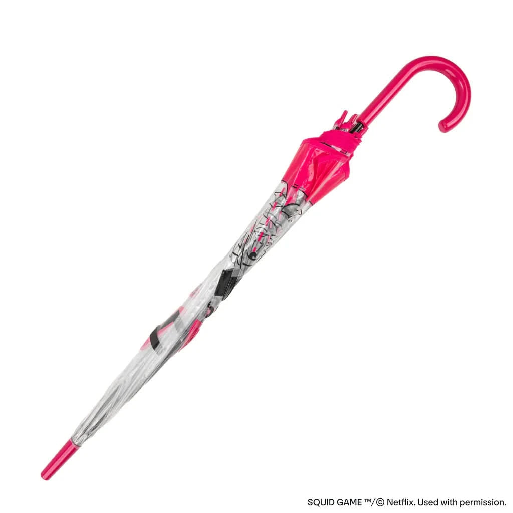 Squid Game Red Light, Green Light Transparent Umbrella CR2041