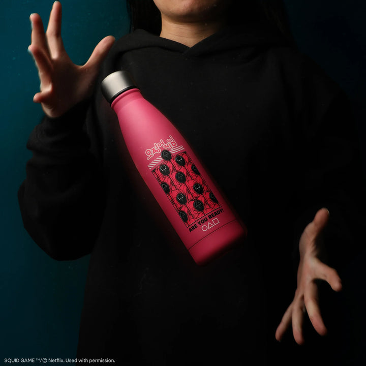 Squid Games Water Bottle  Squid Game Guards CR4043