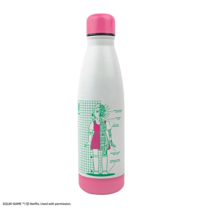 Squid Game Young-hee Blueprint White Water Bottle CR4044