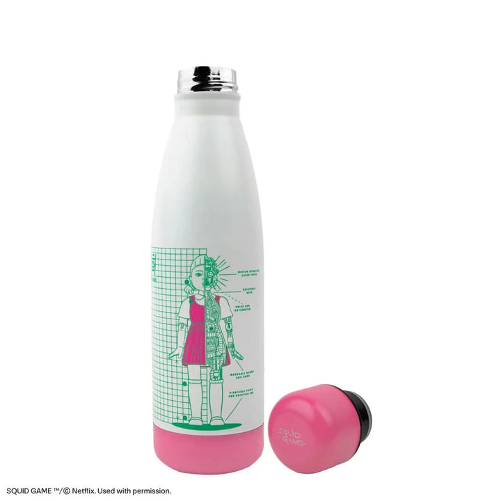 Squid Game Young-hee Blueprint White Water Bottle CR4044