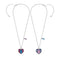 Disney Stitch And Angel Bff Set Necklace SH00898RL-16.PH