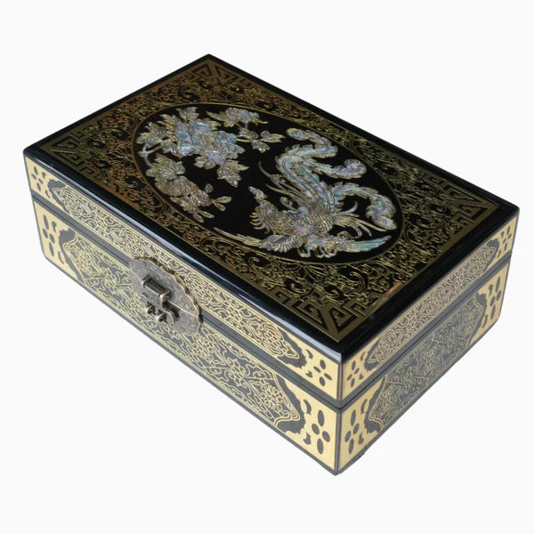 Signature Flor Fla Black Jewellery Gift Box SIG001