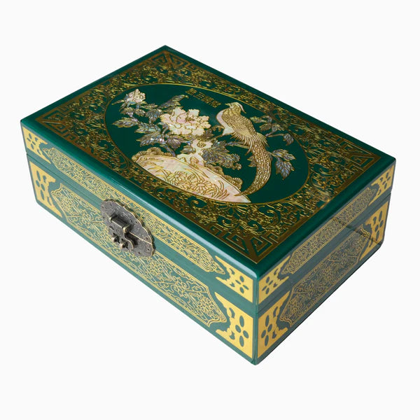 Signature Phenomen Pheasa Green Jewellery Gift Box SIG023