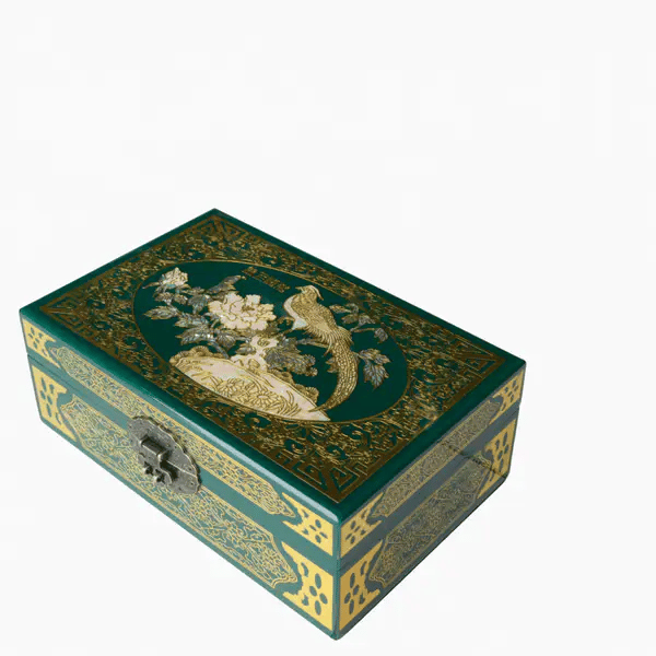 Signature Phenomen Pheasa Green Jewellery Gift Box SIG023