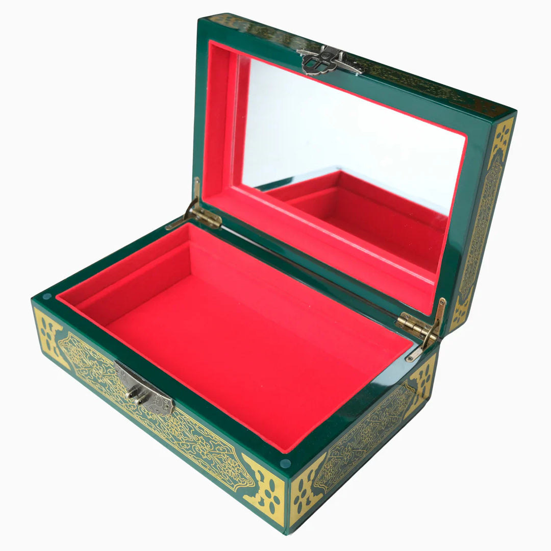 Signature Phenomen Pheasa Green Jewellery Gift Box SIG023